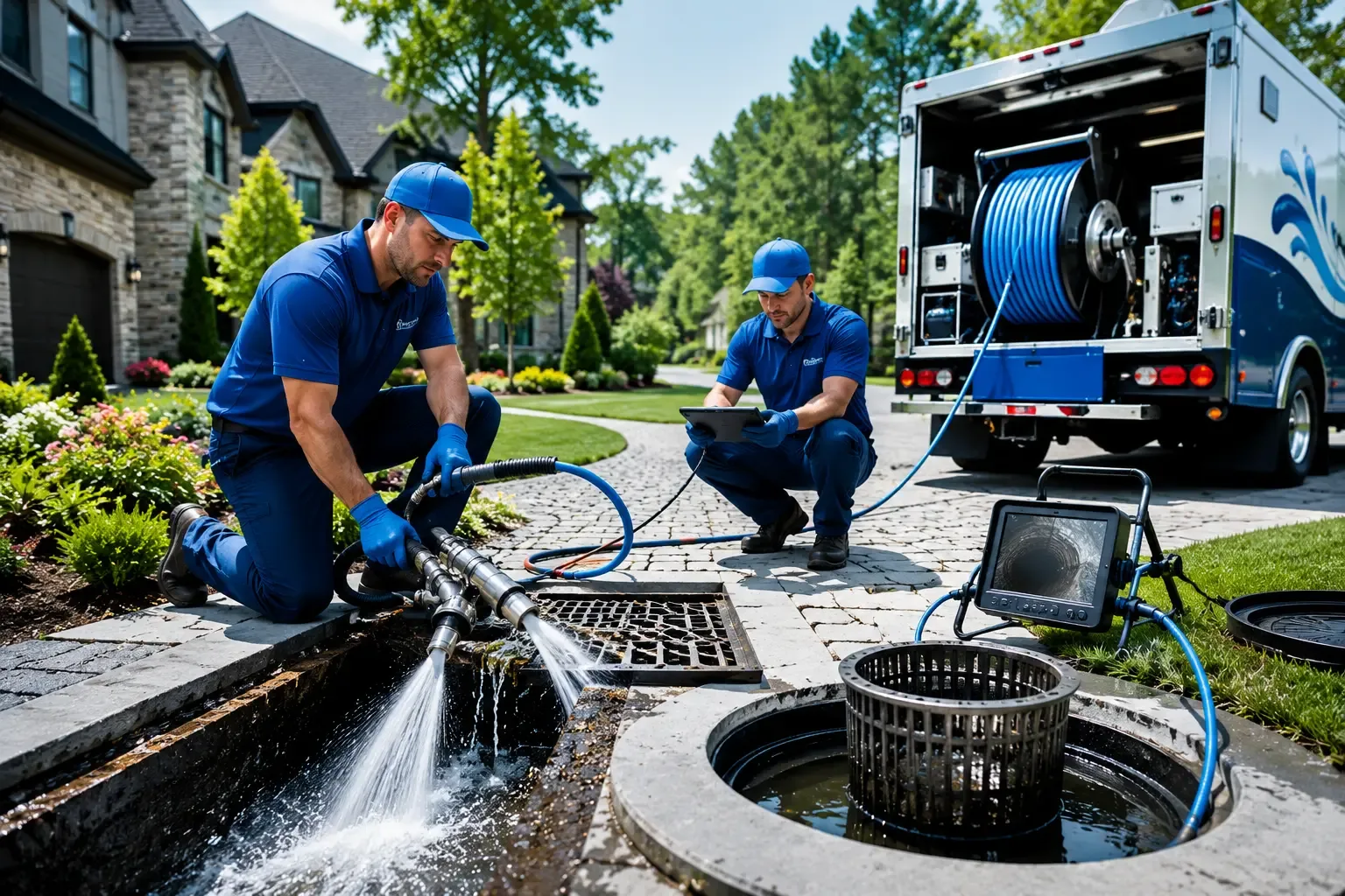 Local outdoor drain cleaning professionals in New Albany, PA